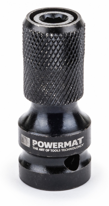 Powermat Adaptor cheie cu impact 1/2" pătrat la 1/4" HEX PM-ASHU-05025T [2]