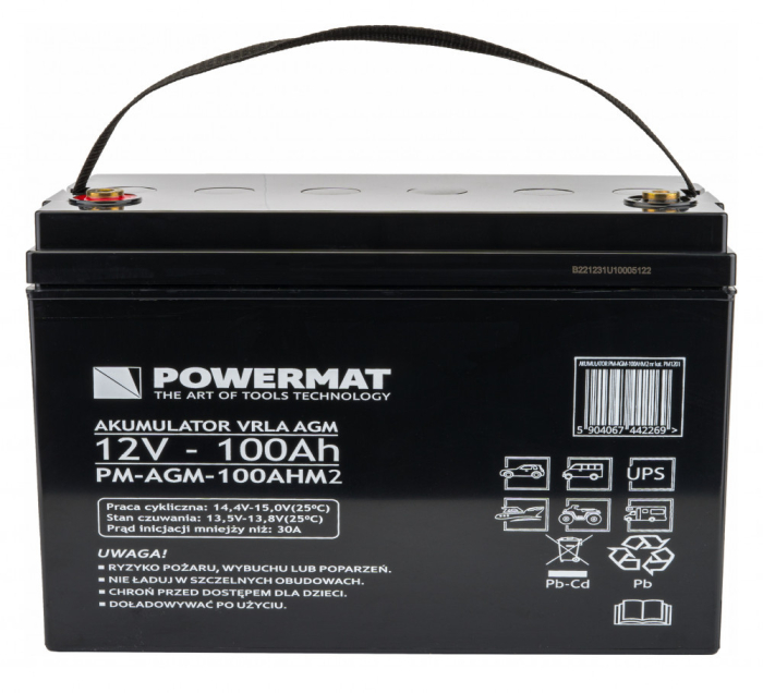 Powermat Baterie PM-AGM-100AHM2 [2]