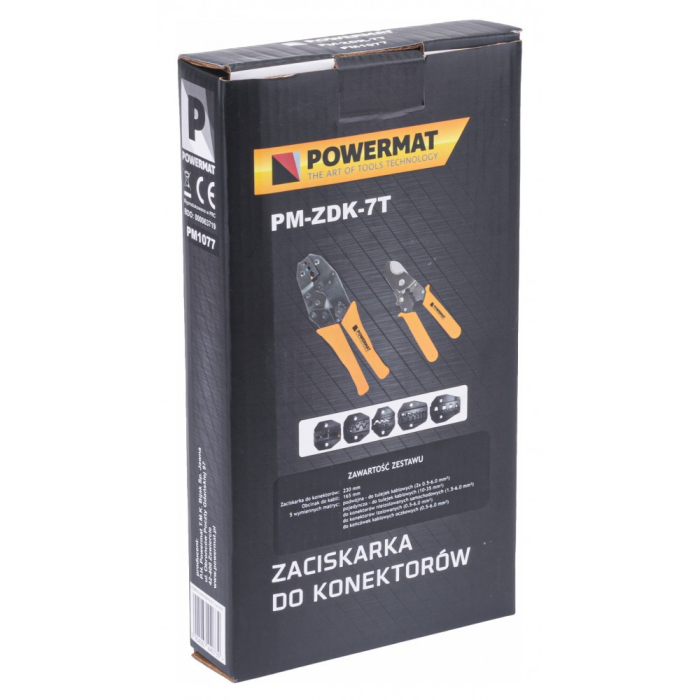 Powermat Instrument de sertizare pentru cabluri electrice 7in1 PM-ZDK-7T [8]