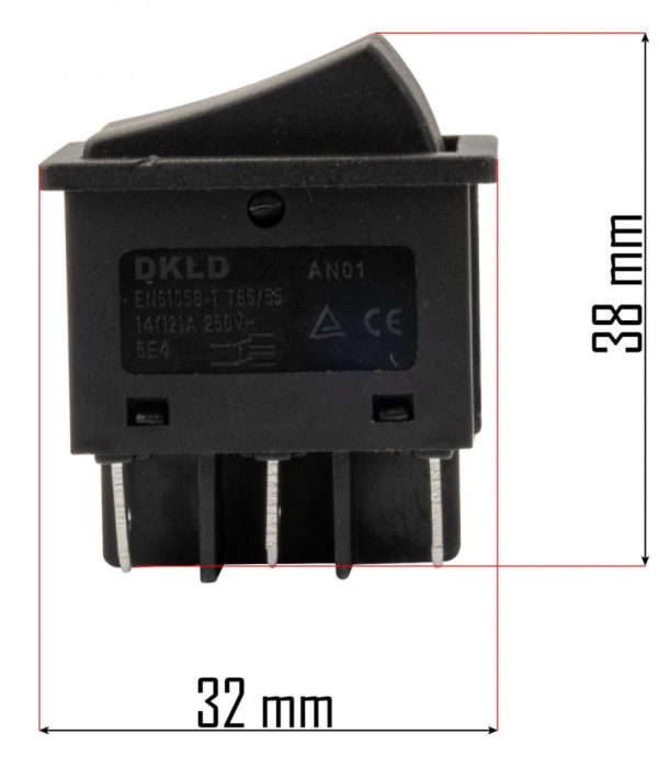 Powermat Comutator pentru freza rotativă electrică PM-GGE-2000M-PK [2]