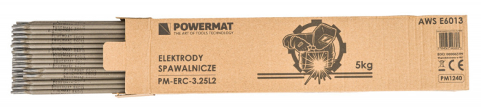 Powermat Electrod de sudură 3,25mm 5KG MMA PM1254 [5]