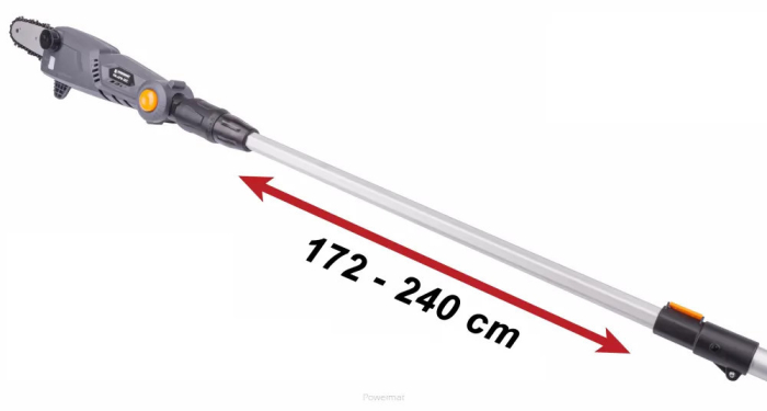 Powermat Ferăstrău telescopic cu lanț alimentat cu acumulator PM-APW-20C [7]
