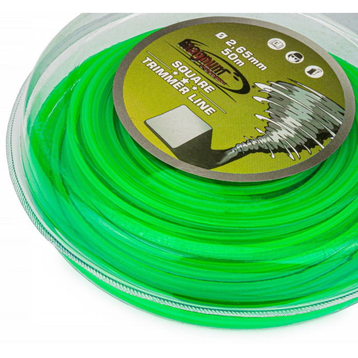 Powermat Coardă de tăiere pentru mașina de tuns iarba 2,6x50 m [2]