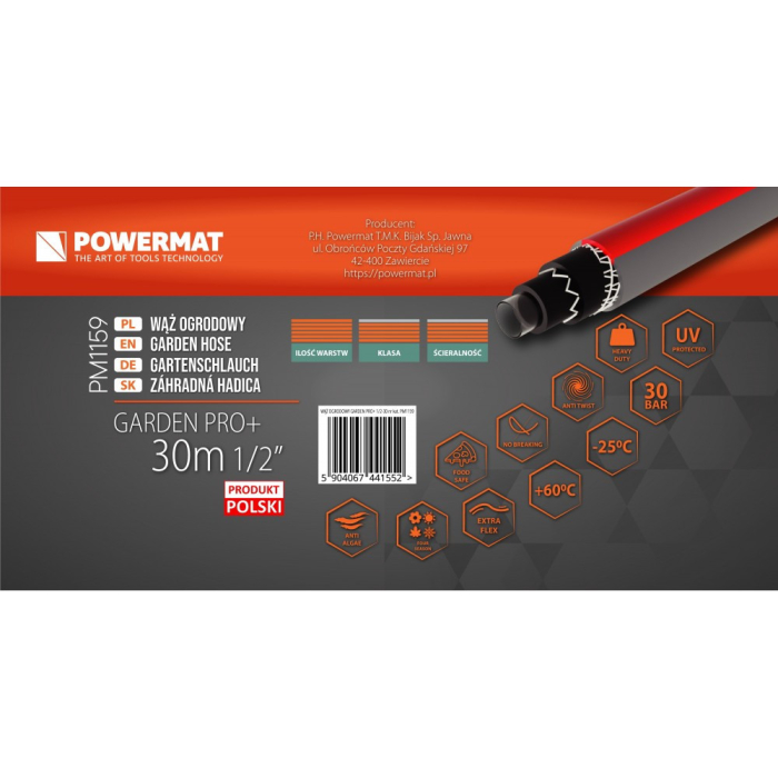 Powermat Furtun de grădină GARDEN PRO 1/2 [5]