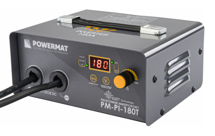 Powermat Încărcător de baterii cu invertor de pornire 180A 12/24 V Încărcător 30A PM-PI-180T [2]
