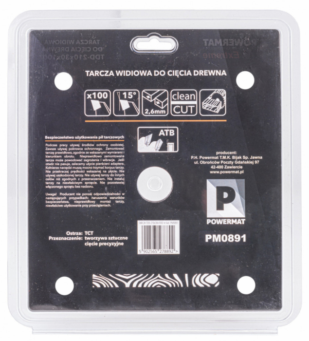 Powermat Lamă de ferăstrău 210x30 100z TDD-210x30x100Z [5]