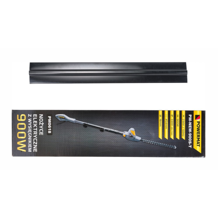 Powermat Mașină de tuns gard viu electrică telescopică PM-NEW-900S-T 45CM 900W [9]