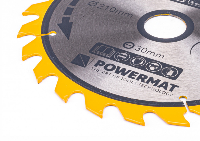 Powermat Pânză de ferăstrău 210x30 24z TDD-210x30x24Z [6]