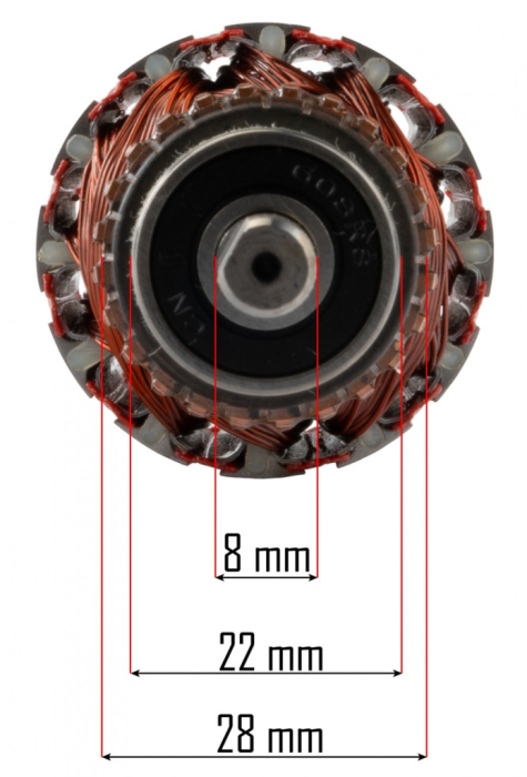 Powermat Parte rotativă pentru aerator PM-AEW-2400M-WI [5]