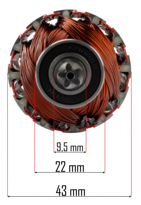Powermat Parte rotativă pentru aerator PM-AEW-2400M-WI [4]