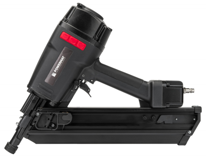Powermat Pistolă pneumatică de batut cuie cu disc 50-90 mm CASE PM-GP-80T PRO [3]