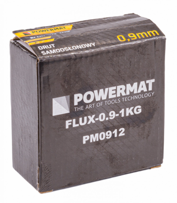 Powermat Sârmă de sudură 0,9mm 1kg FLUX-0.9-1KG [2]