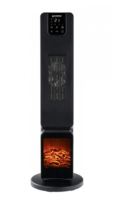 Powermat Șemineu electric cu coloană și radiator PM-GKL-3500DLK [4]