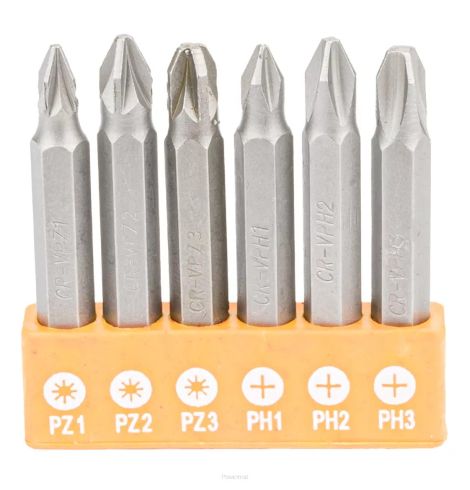 Powermat Set burghiu și biți, beton lemn PM-ZWB-41SU [10]