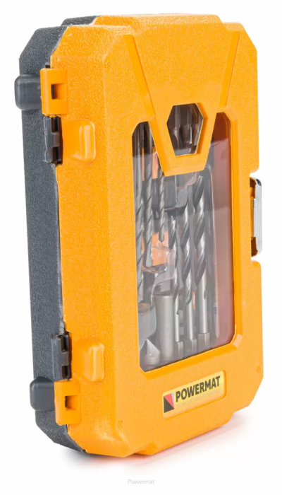 Powermat Set burghiu și biți, beton lemn PM-ZWB-41SU [3]