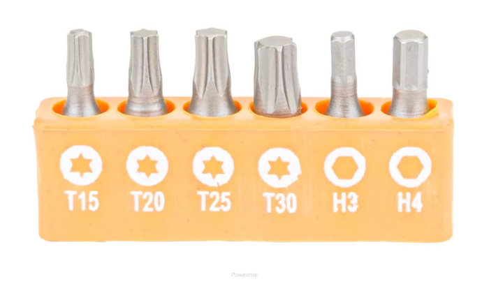 Powermat Set burghiu și biți, beton lemn PM-ZWB-41SU [8]