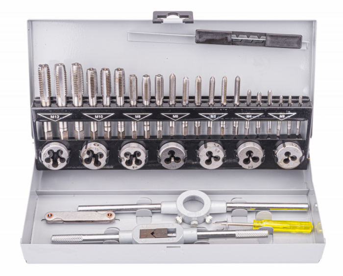 Powermat Set filetare M3-M12 32 bucăți PM-ZNG-32SU [2]