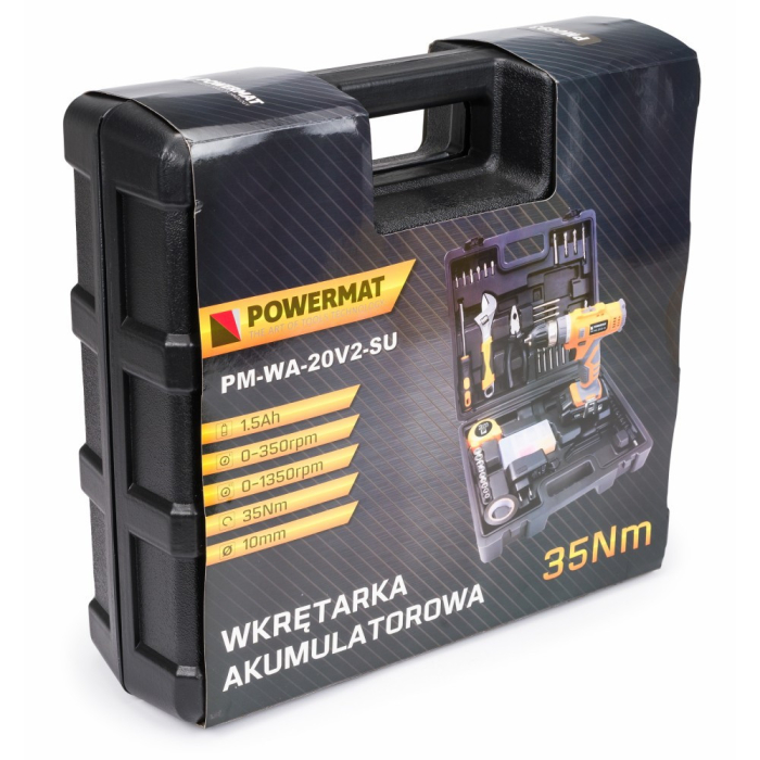 Powermat Set șurubelnițe fără fir 100el PM-WA-20V2-SU [8]