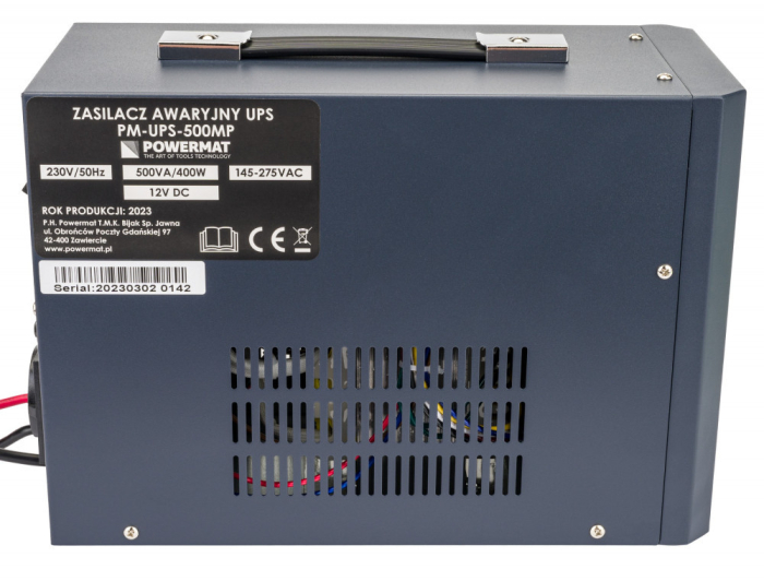 Powermat Sursă de alimentare neîntreruptibilă UPS LCD 500V 400W Invertor PM-UPS-500MP [2]