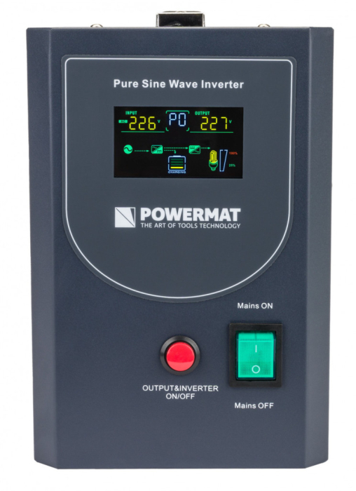 Powermat Sursă de alimentare neîntreruptibilă UPS LCD 500V 400W Invertor PM-UPS-500MP [4]