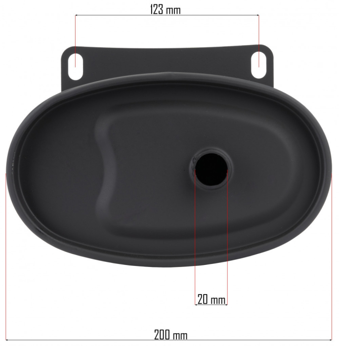 Powermat Tambur de evacuare pentru generator PM-AGR-3000-TL [4]