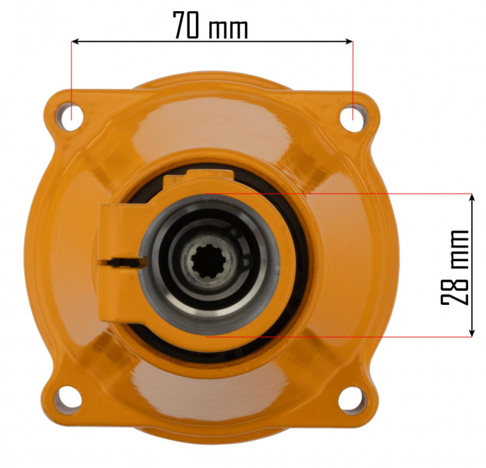 Powermat Tambur și coș de ambreiaj pentru mașina de tuns iarba pe benzină PM-KS-600T-BZK [3]