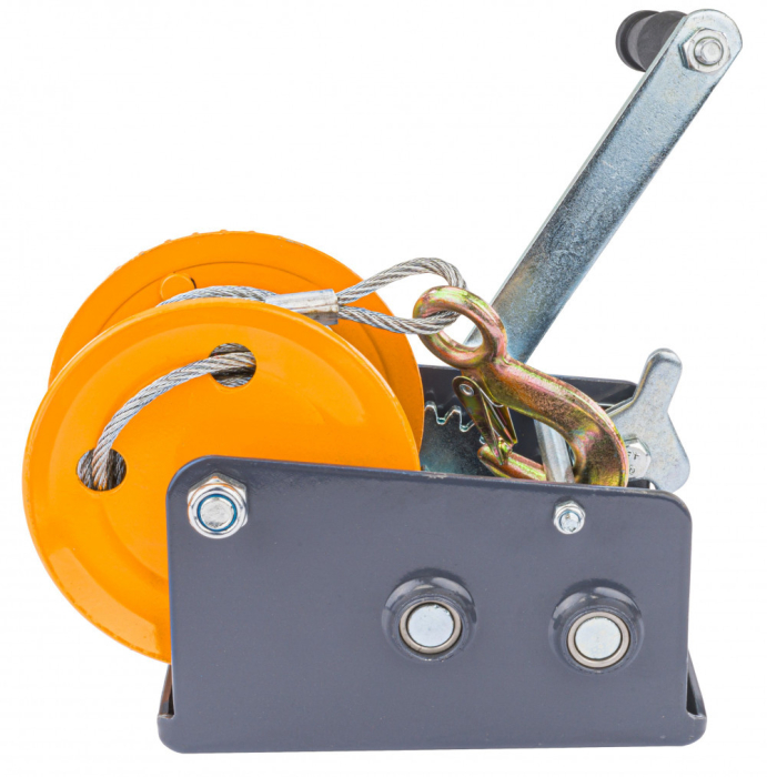 Powermat Troliu manual cu cablu metalic 1133 kg 10 m PM-WRC-1133T [6]