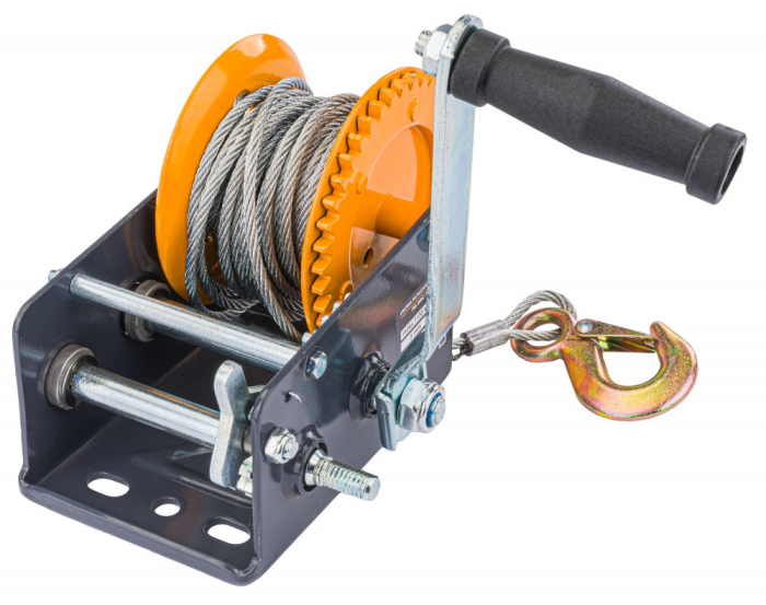 Powermat Troliu manual cu cablu metalic 1133 kg 10 m PM-WRC-1133T [8]