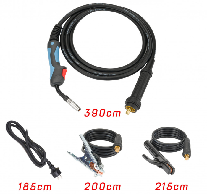 Red Technic Aparat de sudură RED TECHNIC RTMSTF0002 MIG MAG MMA TIG LIFT 250A Synergy [9]