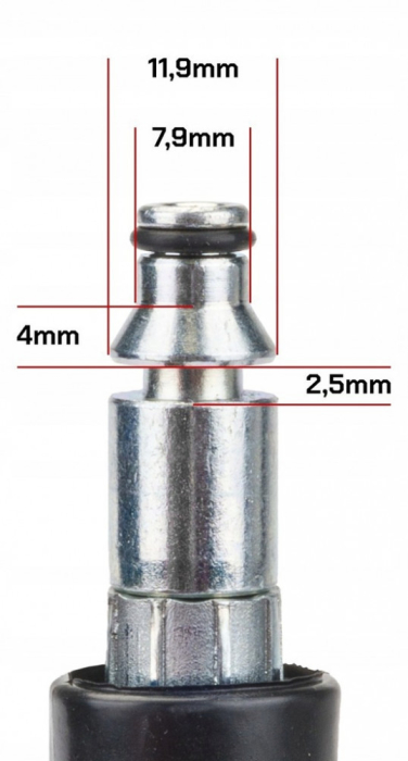 Red Technic Furtun de înaltă presiune pentru mașină de spălat 5M RTMC0028-W1 [2]