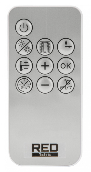 Red Technic Perdea de aer Încălzitor ceramic 2000W RTGC0056 LCD [8]