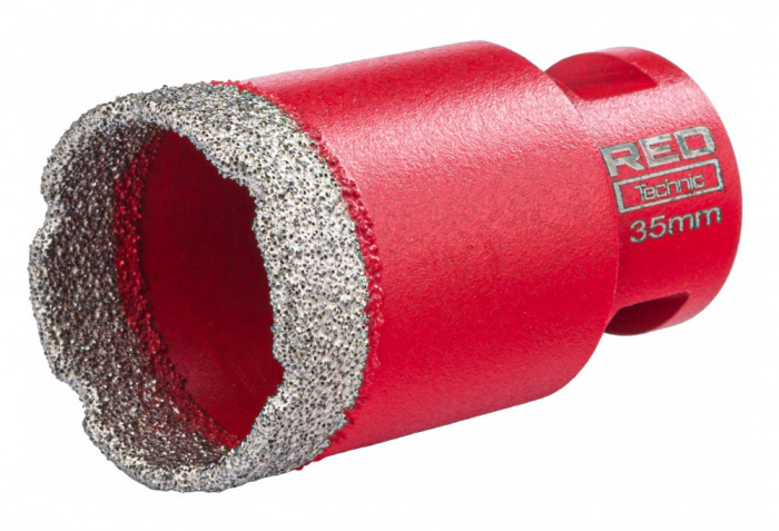 Red Technic Set de burghie cu 9 piese, adaptor pentru ferăstrău diamantat 6-68 mm HEX M14 RTZOD0046 [6]