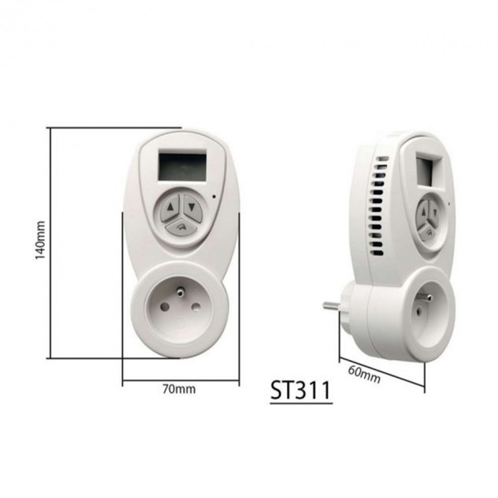 Sapho Termostat cu funcție de temporizare [3]