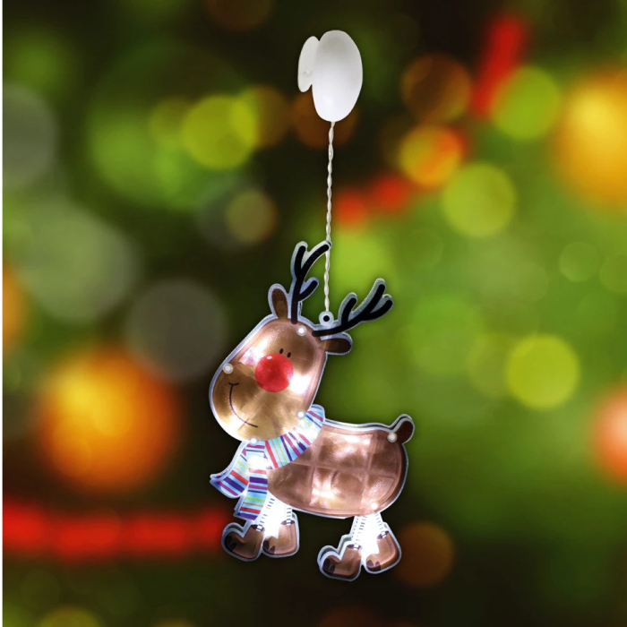 Somogyi Elektronic Decorațiuni LED pentru ferestre, reni [2]