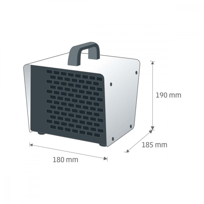 Somogyi Elektronic FK 30 Încălzitor portabil asistat de ventilator [3]