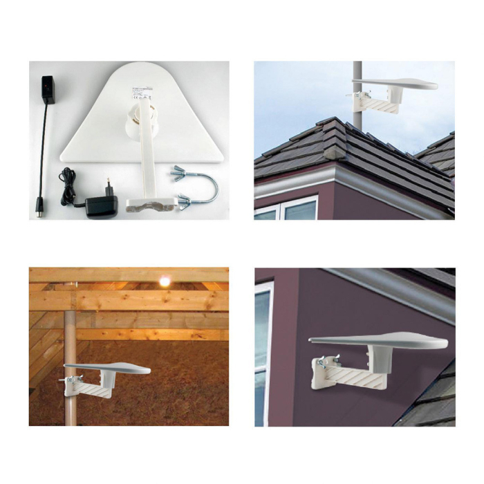 Somogyi Elektronic FZ 56 Antenă de exterior cu amplificator, 56dB, DVB-T/T2 [2]