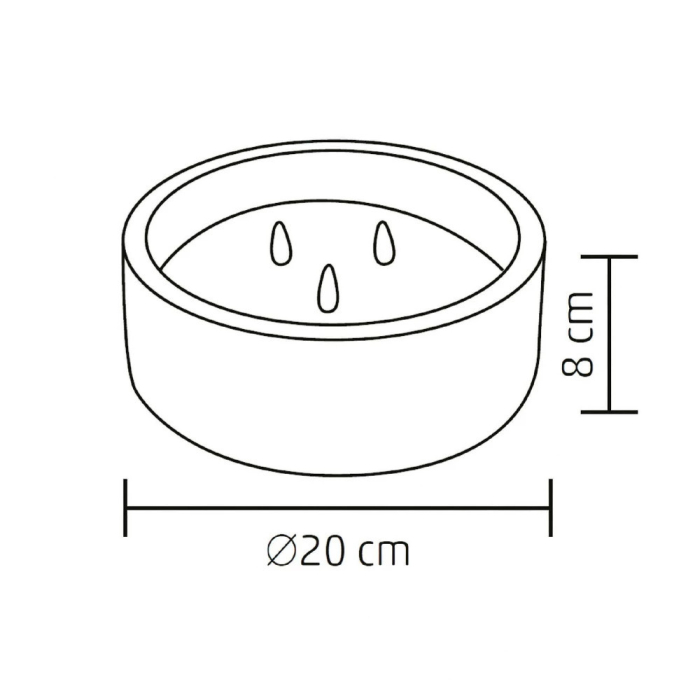 Somogyi Elektronic LED piatră marmură, 3 LED-uri, Ø20x8 cm [3]
