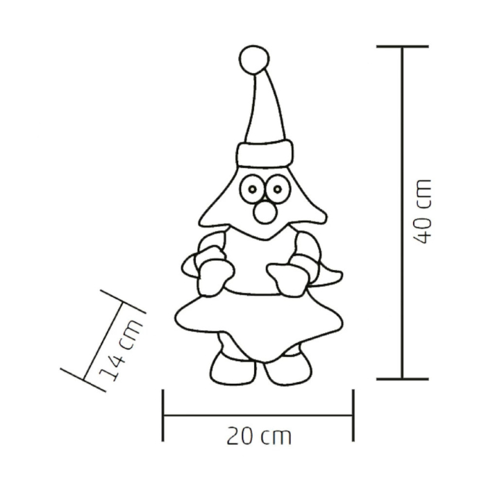 Somogyi Elektronic Pin cântând, dansând, 38 cm [3]