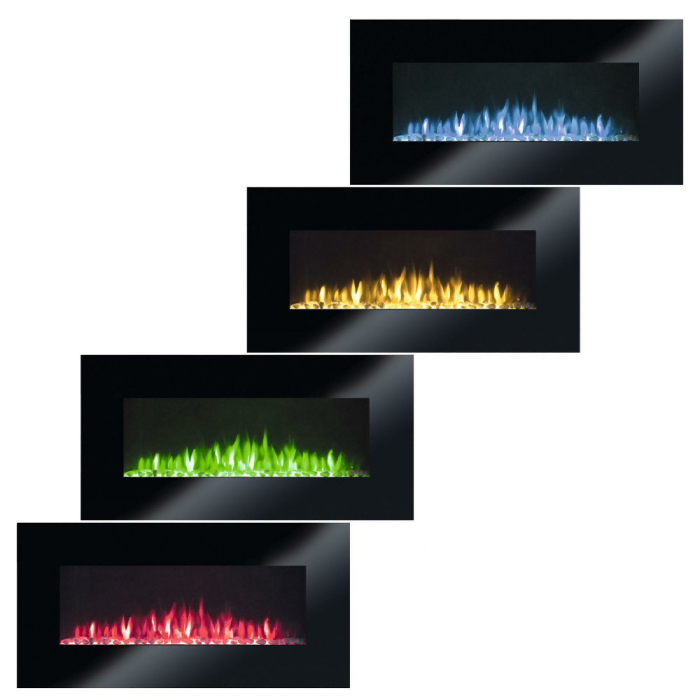 Somogyi Elektronic FKK 3000 WIFI Șemineu inteligent montat pe perete [2]