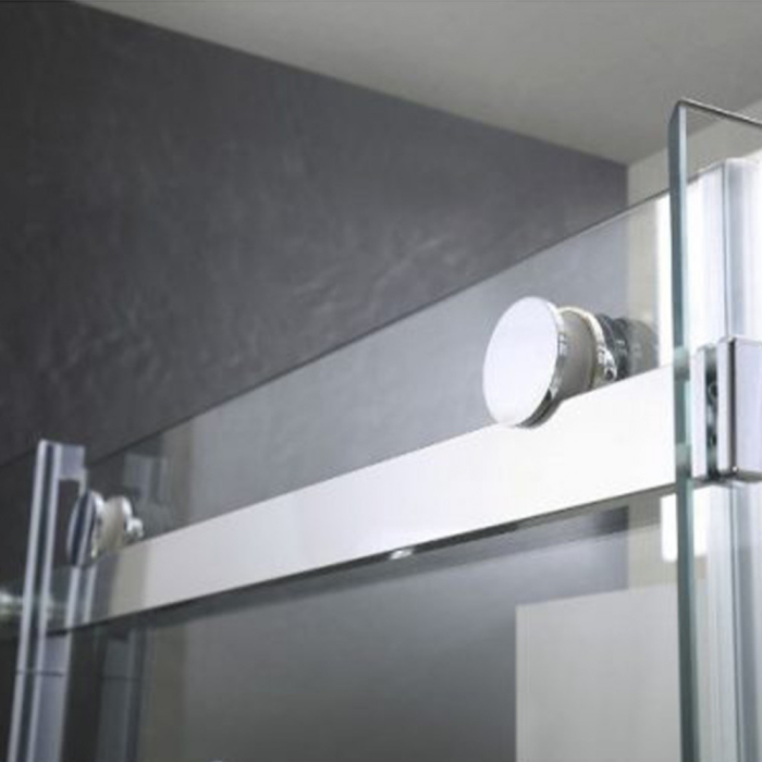 Wellis Cabină de duș asimetrică pătrată Vincenzo 80x120 cm fără cădiță de duș cu înveliș Easy Clean [3]