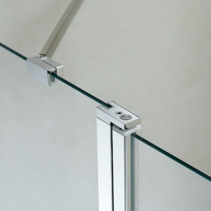 Wellis Cabină de duș asimetrică Triton 80x120 cm fără cădiță de duș cu înveliș Easy Clean [3]