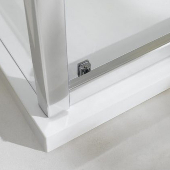 Wellis Cabină de duș asimetrică Triton 80x120 cm fără cădiță de duș cu înveliș Easy Clean [2]