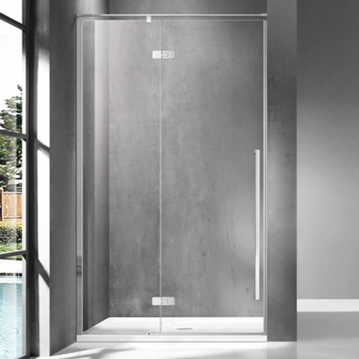 Wellis Cabină de duș Sorrento 100x200 cu balamale, stânga, cu finisaj Easy Clean [2]