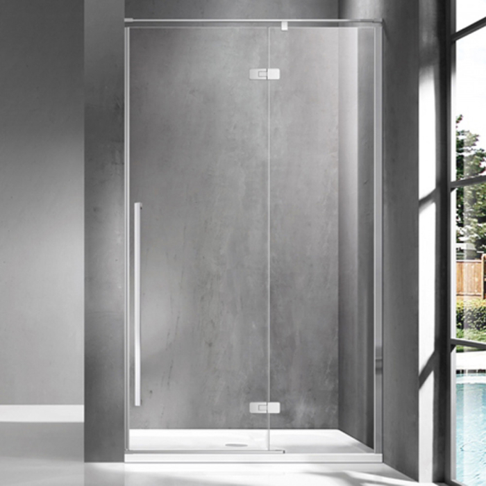 Wellis Cabină de duș Sorrento 100x200 cu ușă batantă pe dreapta și strat de acoperire Easy Clean [2]