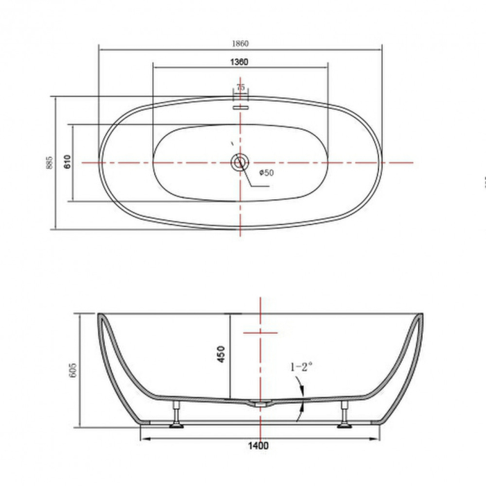 Wellis Cadă ovală [3]