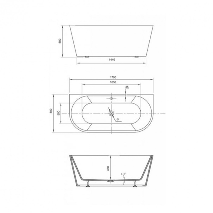 Wellis Cadă pătrată Calabria [3]