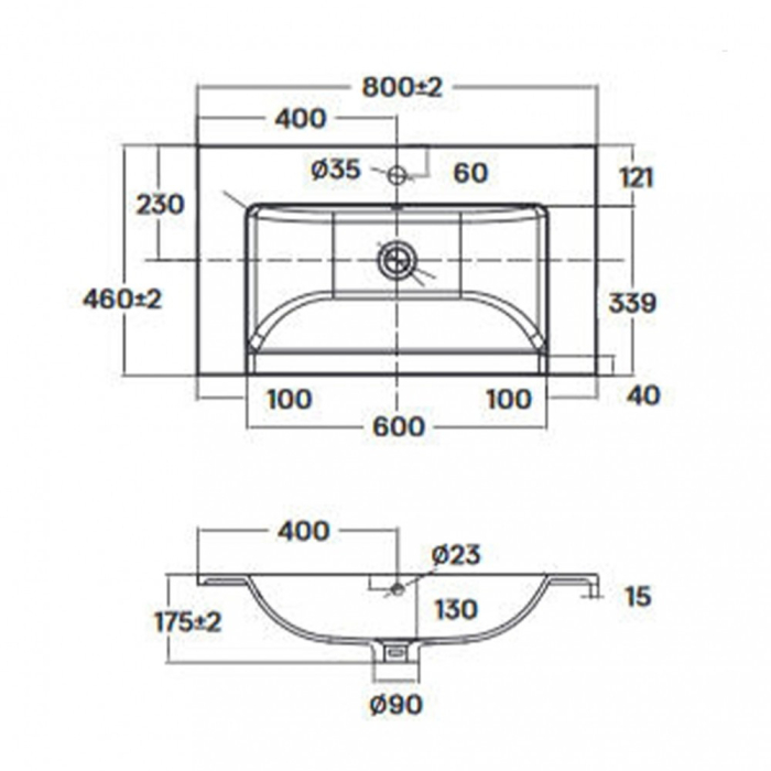 Wellis Chiuvetă Jersey [3]