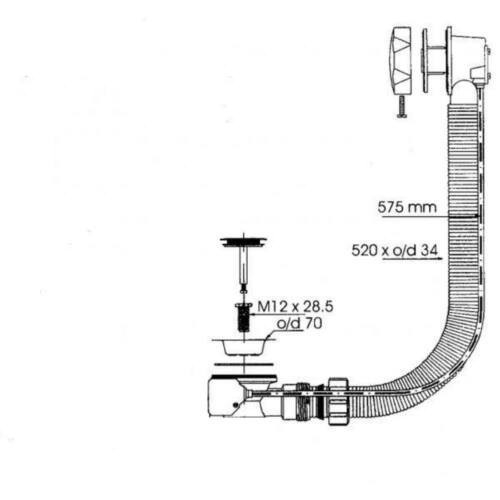 Wellis Deversare și scurgere scurtă 68 pentru căzi Aral Bled Como Huron Lugano Malawi Michigan Matana Ontario Tengiz [2]