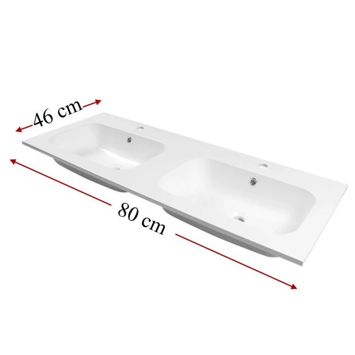 Wellis Lavoar din marmură artificială Ginger 120 [2]