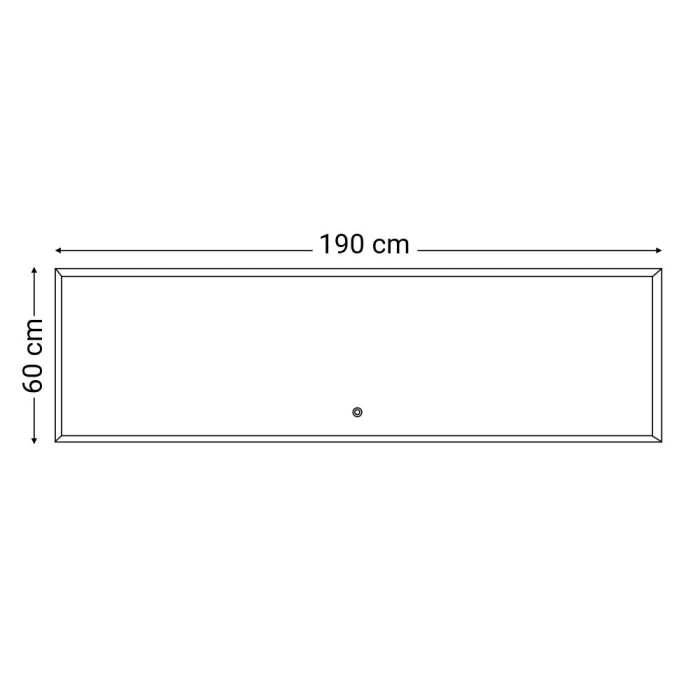 Wellis Oglindă LED Tenebra 190 montată pe perete [3]